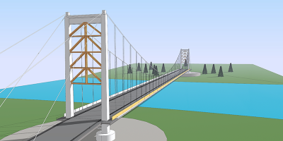 Проектные и изыскательские работы для реконструкции подвесного моста через р. Катунь
